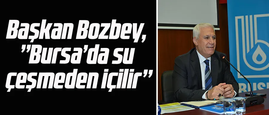 Başkan Bozbey BUSKİ yönetim kadrosuyla buluştu