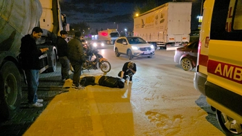 İnegöl’de Otomobil ile Motosiklet Çarpıştı: 1 Yaralı